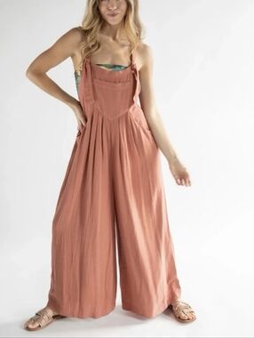 NATURAL LIFE Natural Life Carrington Jumpsuit Size Med
